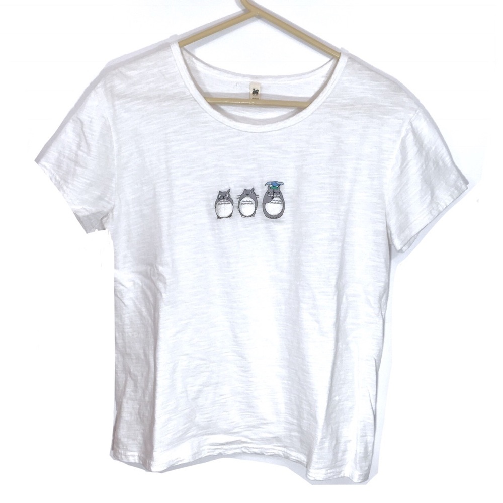 Totoro White T-Shirt